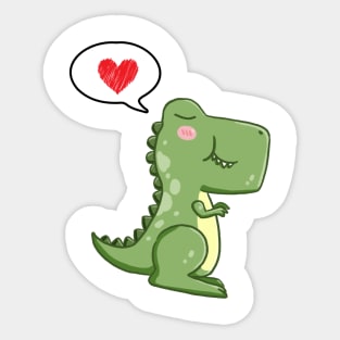 A Cute Baby Godzilla Sticker